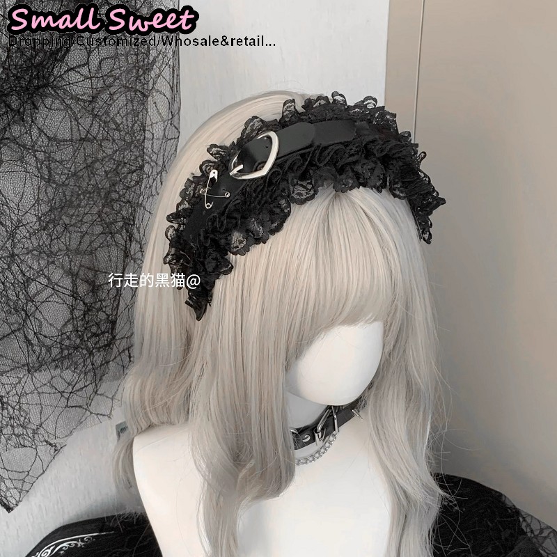 Travel Accessories For Girls - Goth Hair Accessories Harajuku Gothic Lolita