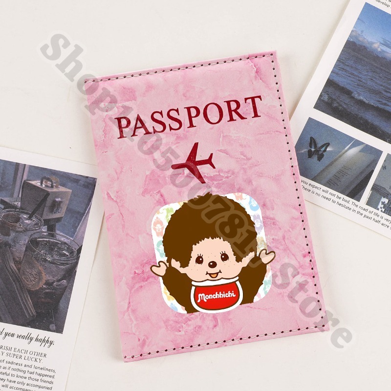 Travel Accessories Gifts For Women - Adult Kids Cartoon Cute Passport Cover