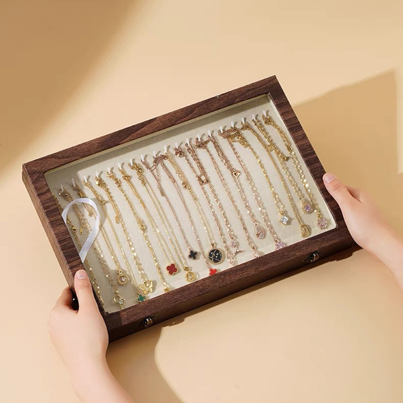 Travel Accessories Jewelry - Wood Jewelry Box For Wedding Mom