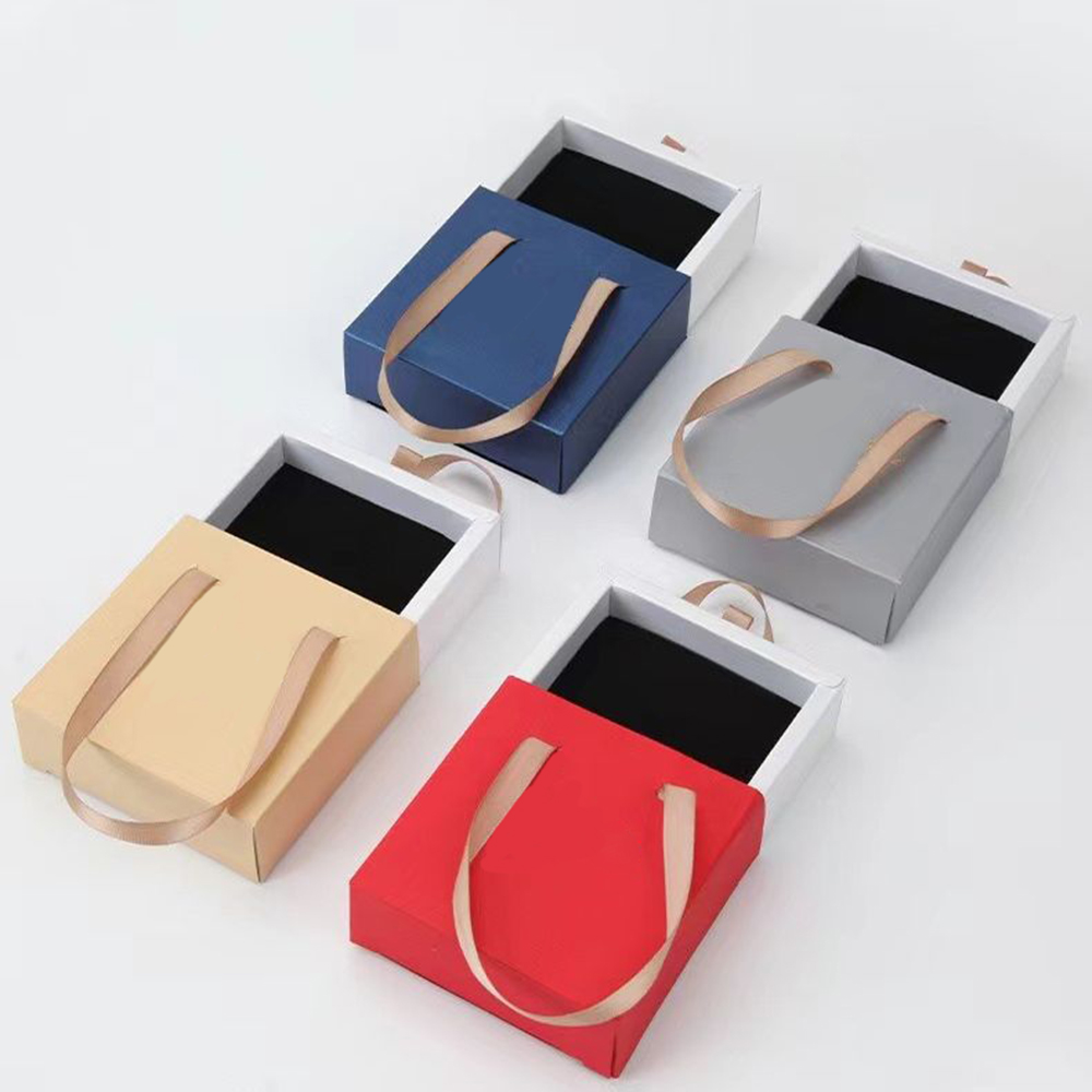 Travel Accessories Jewelry - Jewelry Drawer Box with Handle Bag