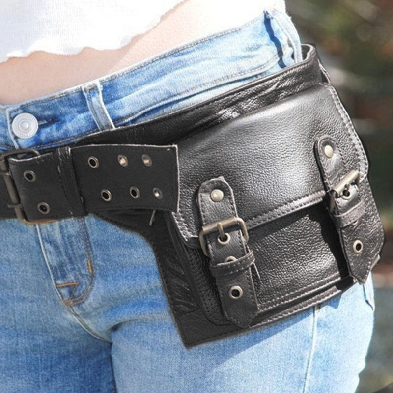 Travel Accessories Europe - Medieval Steampunk PU Leather Utility Belt