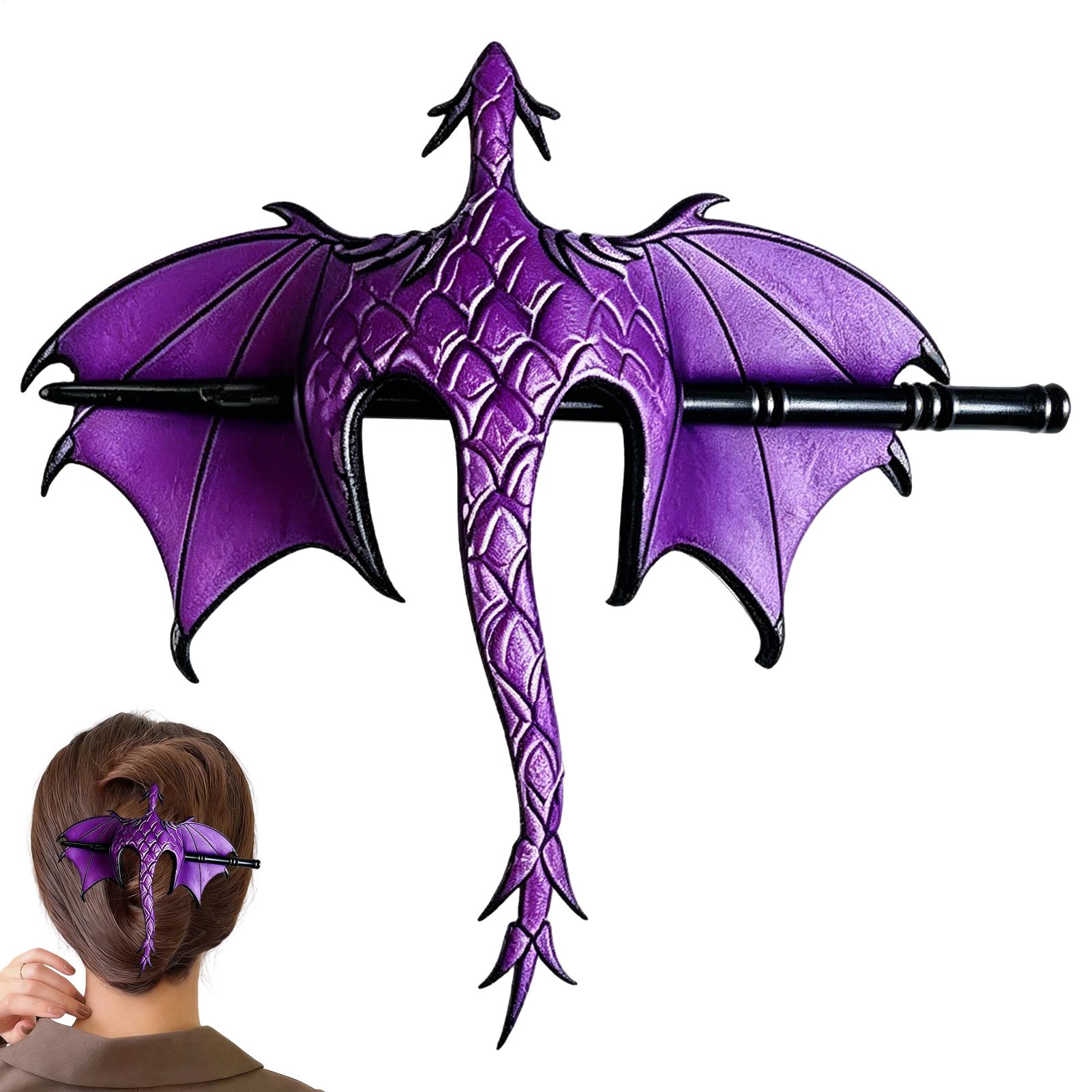 Travel Accessories Bunnings - Dragon Hair Clip Medieval Dragon PU