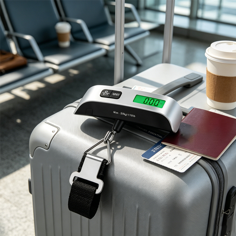 Luggage Scale Hanging - 1pcs LCD Display 110lb/50kg Electronic Luggage