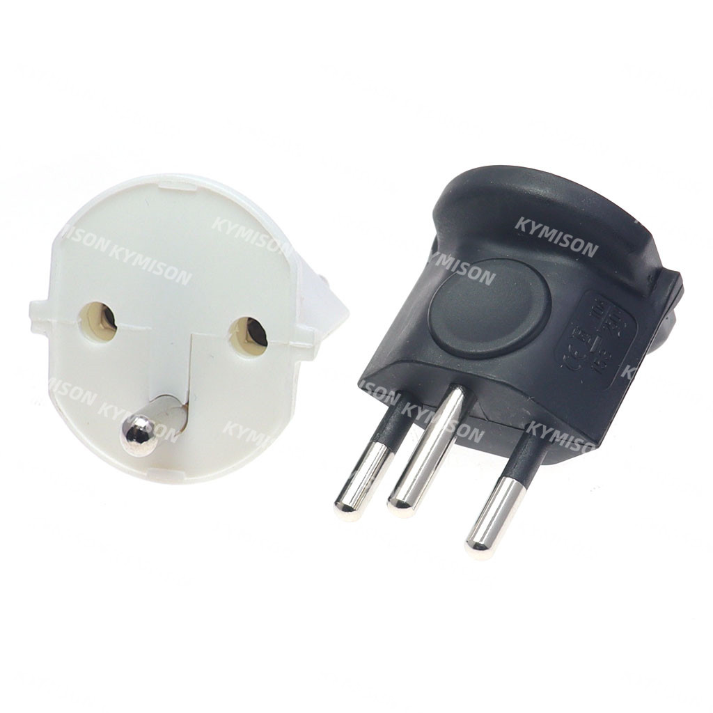 Travel Accessories Europe - 1PC European France TO Swiss plugs
