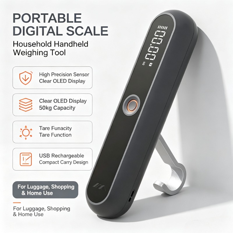 Luggage Scale Hanging - JIMIHOME Household LCD Digital Electronic Luggage