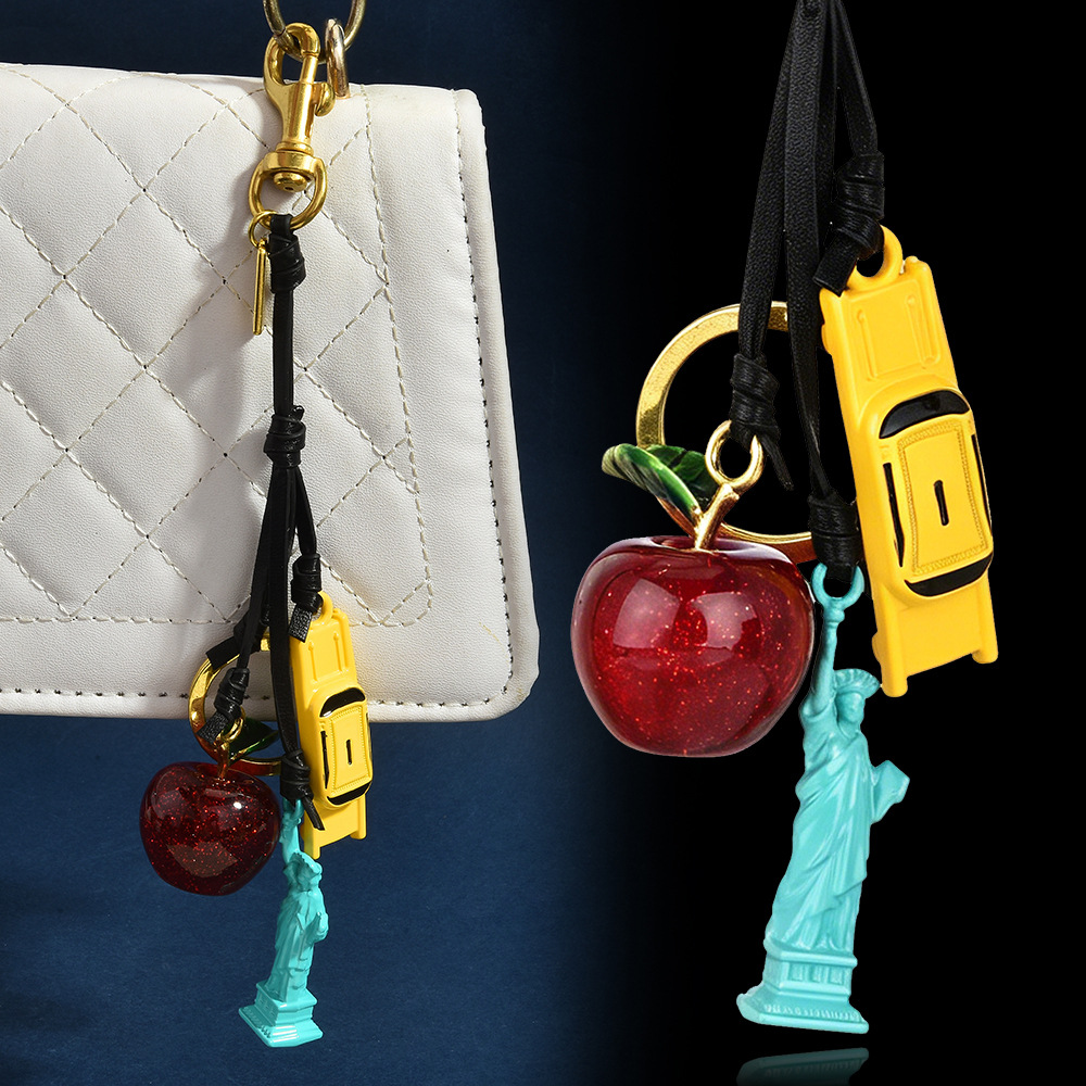 Travel Accessories New York - New York City Themed Leather Bag