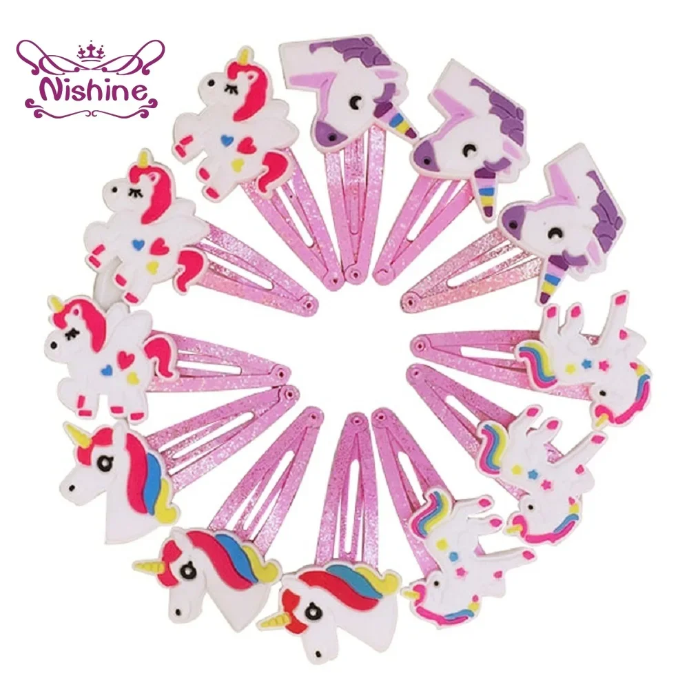 Travel Accessories For 1 Year Old - Nishine Lấp Lánh Kỳ Lân Hairclips