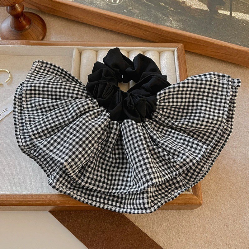 Extra Large Plaid Hair Ties El - đánh giá và giá Travel Accessories New