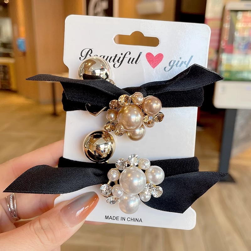 Elegant Pearl Bow Hair Tie, Sw - đánh giá và giá Travel Accessories Bunnings