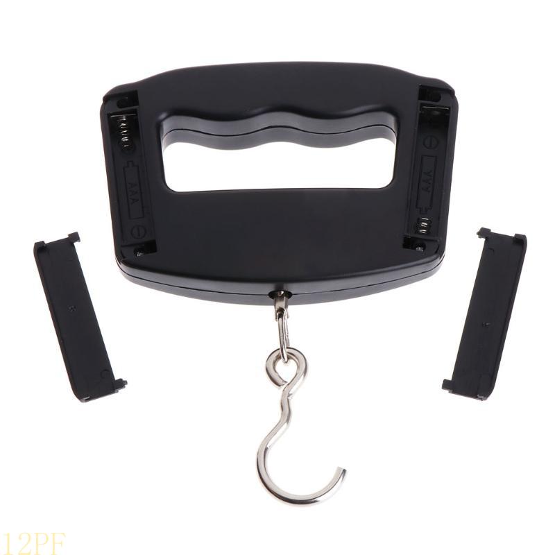 Cân cá 12PF 110lb/50kg Đèn nền - đánh giá và giá Luggage Scale Hanging
