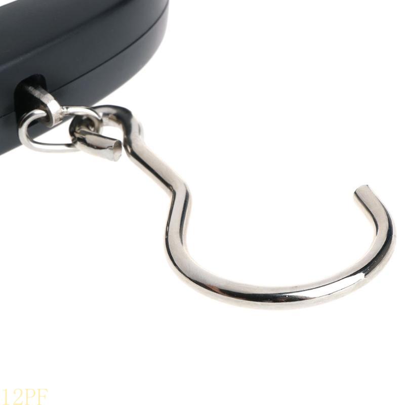 Cân cá 12PF 110lb/50kg Đèn nền - đánh giá và giá Luggage Scale Hanging