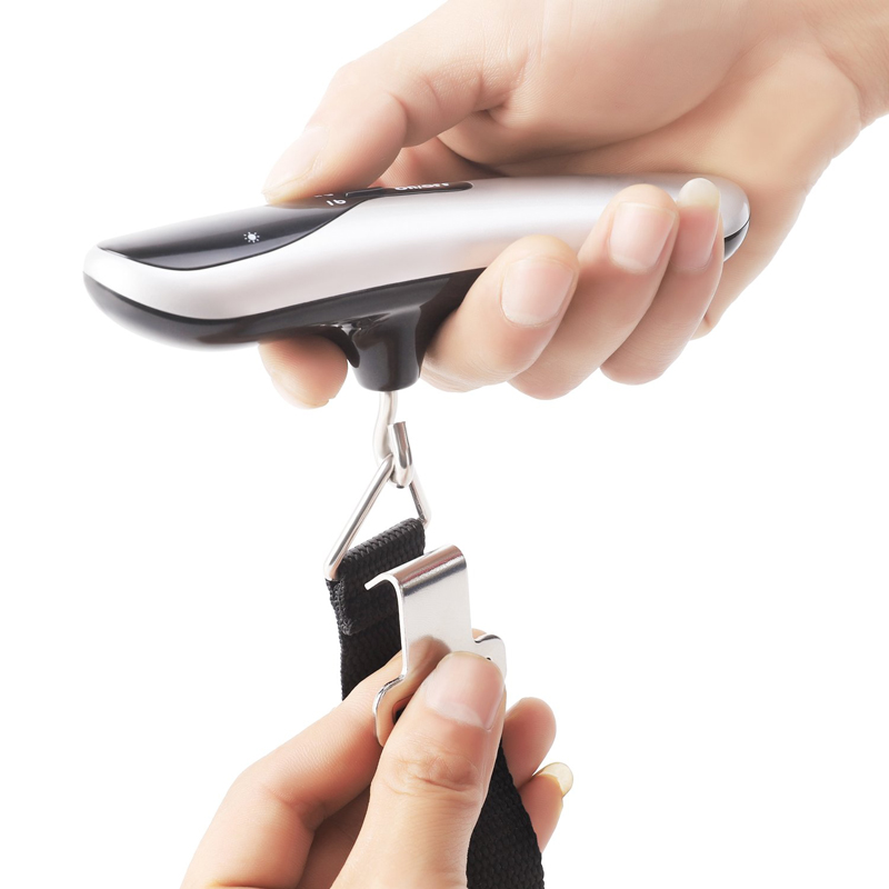 Portable 50kg/110lb Digital Lu - đánh giá và giá Luggage Scale Hanging