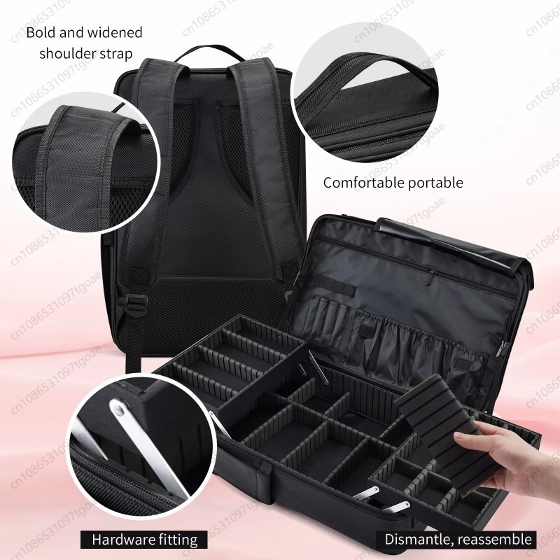 Multi-Pocket Hair Styling Tool - đánh giá và giá Travel Accessories Organizer Case