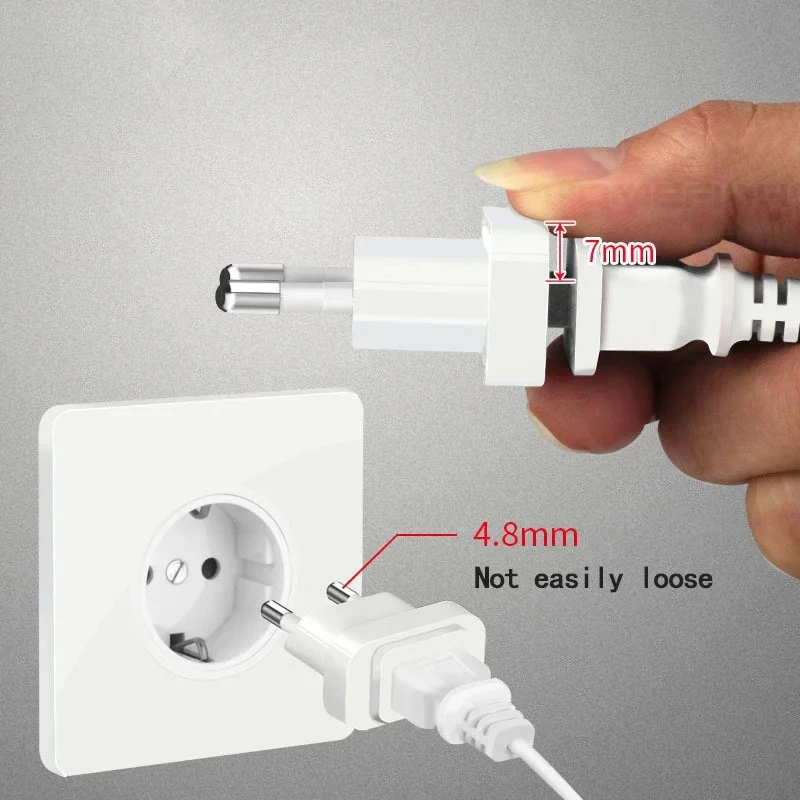 1 Pcs 4.8mm Power Plug Adapter - đánh giá và giá Travel Accessories Europe