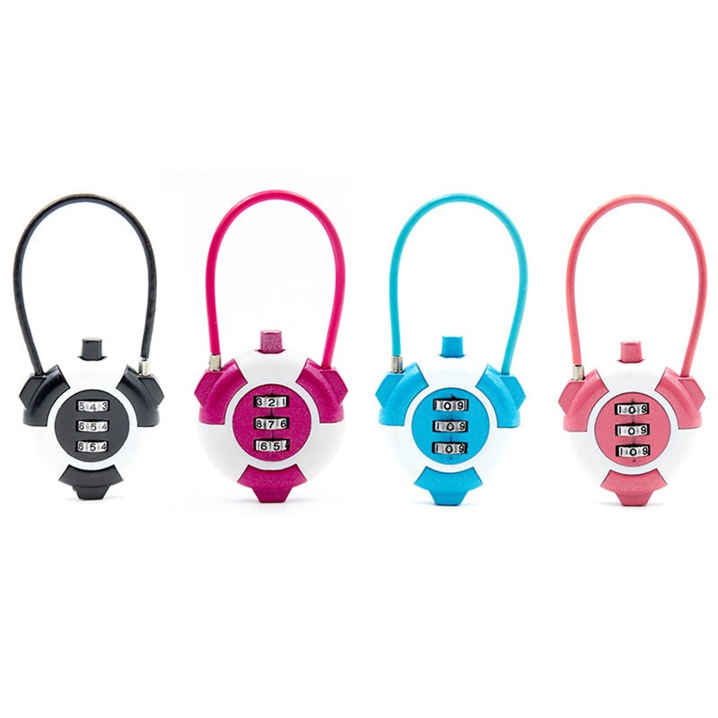 3 Digit Combination Cable Lock - đánh giá và giá Cable Lock Combination
