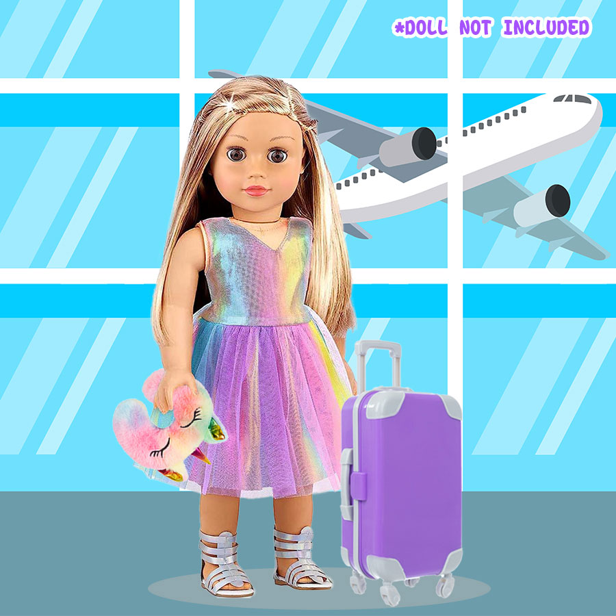 18inch Doll Clothes and Access - đánh giá và giá Travel Accessories For Girls