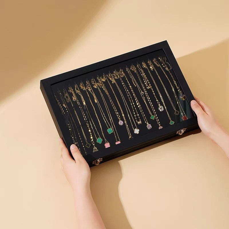 Wood Jewelry Box For Wedding M - đánh giá và giá Travel Accessories Jewelry