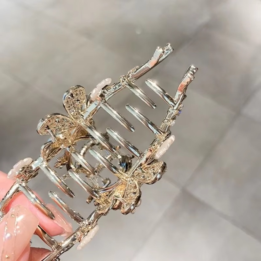 1 Pcs Metal Hair Claw Pearl Ha - đánh giá và giá Travel Accessories For Girls
