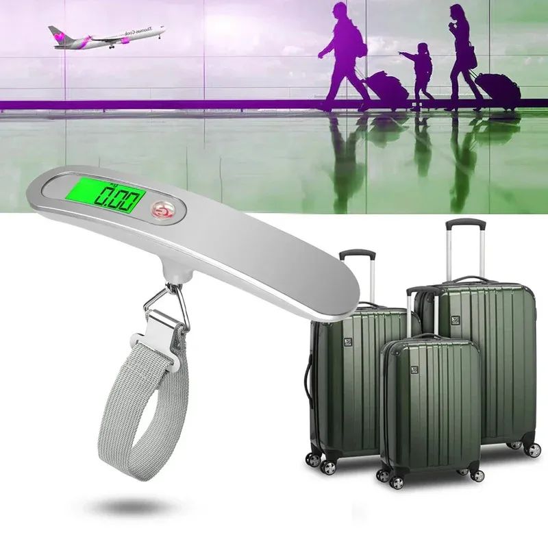 Fish Scales 50kg/110lb Portabl - đánh giá và giá Luggage Scale Hanging