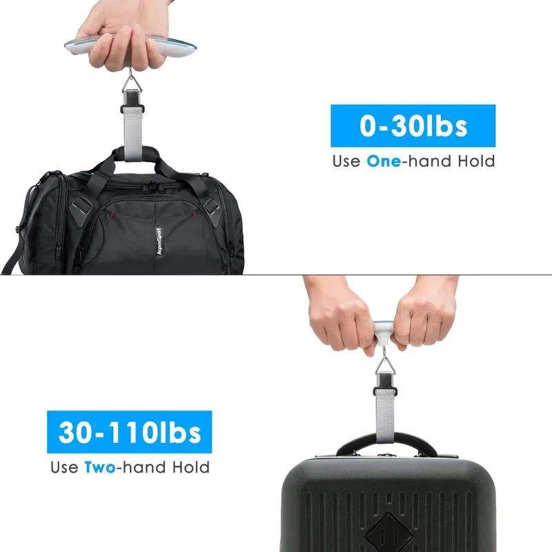 Fish Scales 50kg/110lb Portabl - đánh giá và giá Luggage Scale Hanging