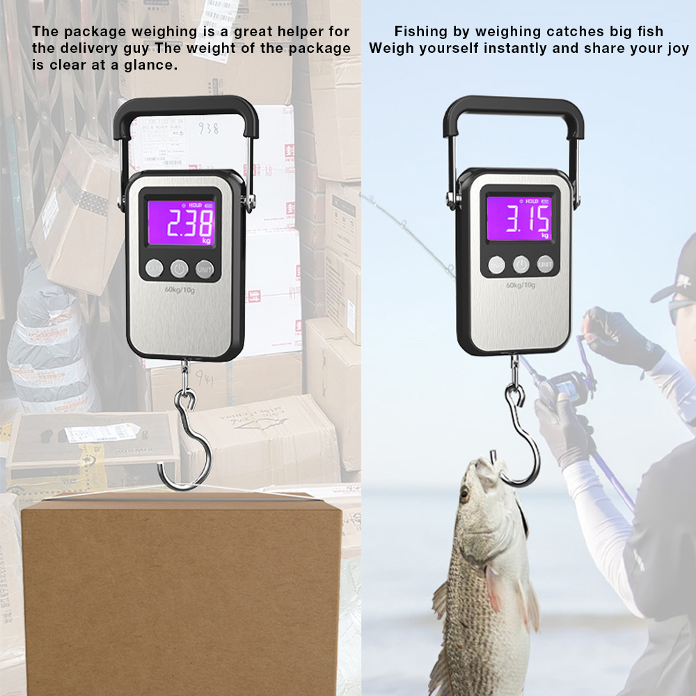 60Kg/10g Portable Hanging Hook - đánh giá và giá Luggage Scale Hanging