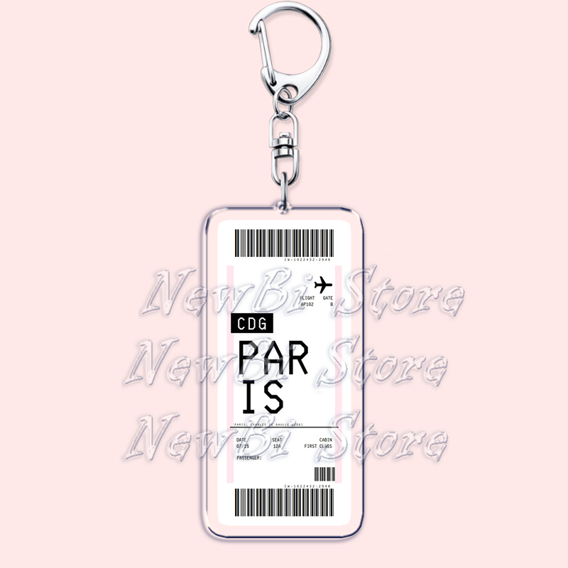 Plane Ticket Boarding Pass Key - đánh giá và giá Travel Accessories New York