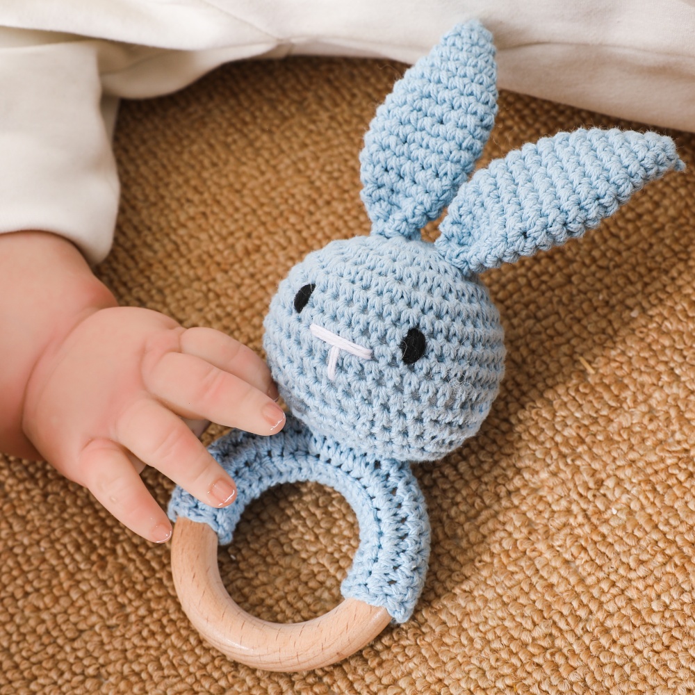 Wooden Baby Rattle Toy Handmad - đánh giá và giá Travel Accessories For 1 Year Old