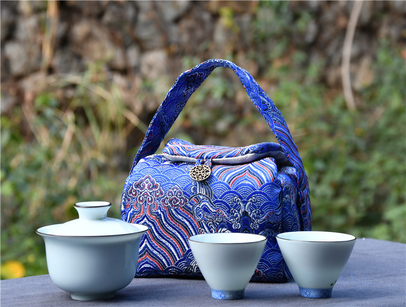 Vintage Teaware Lưu Trữ Túi Ph - đánh giá và giá Travel Accessories Jewelry