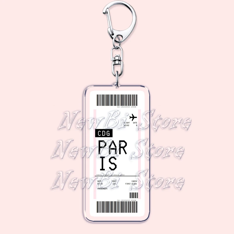 Plane Ticket Boarding Pass Key - đánh giá và giá Travel Accessories New York