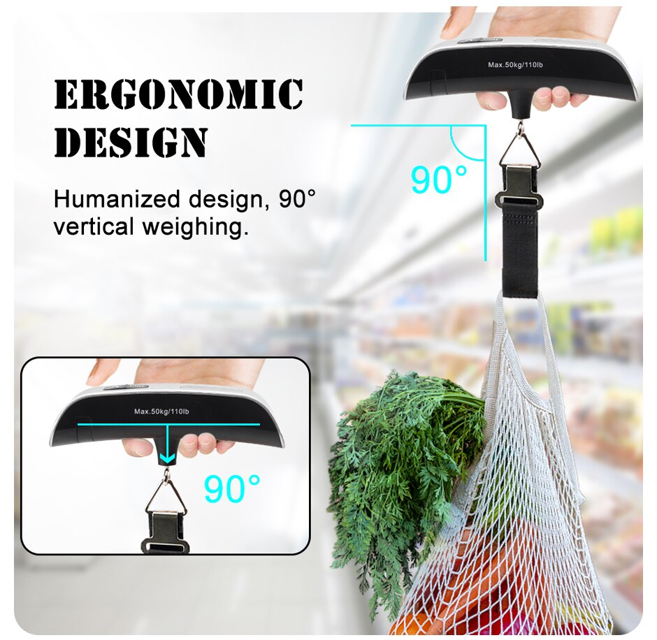 2026 New Portable Digital Scal - đánh giá và giá Luggage Scale Hanging