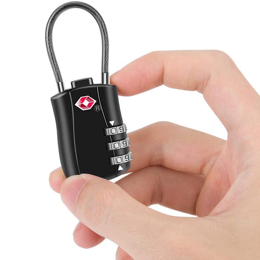 Waterproof Small Padlock Cable - đánh giá và giá Cable Lock Combination