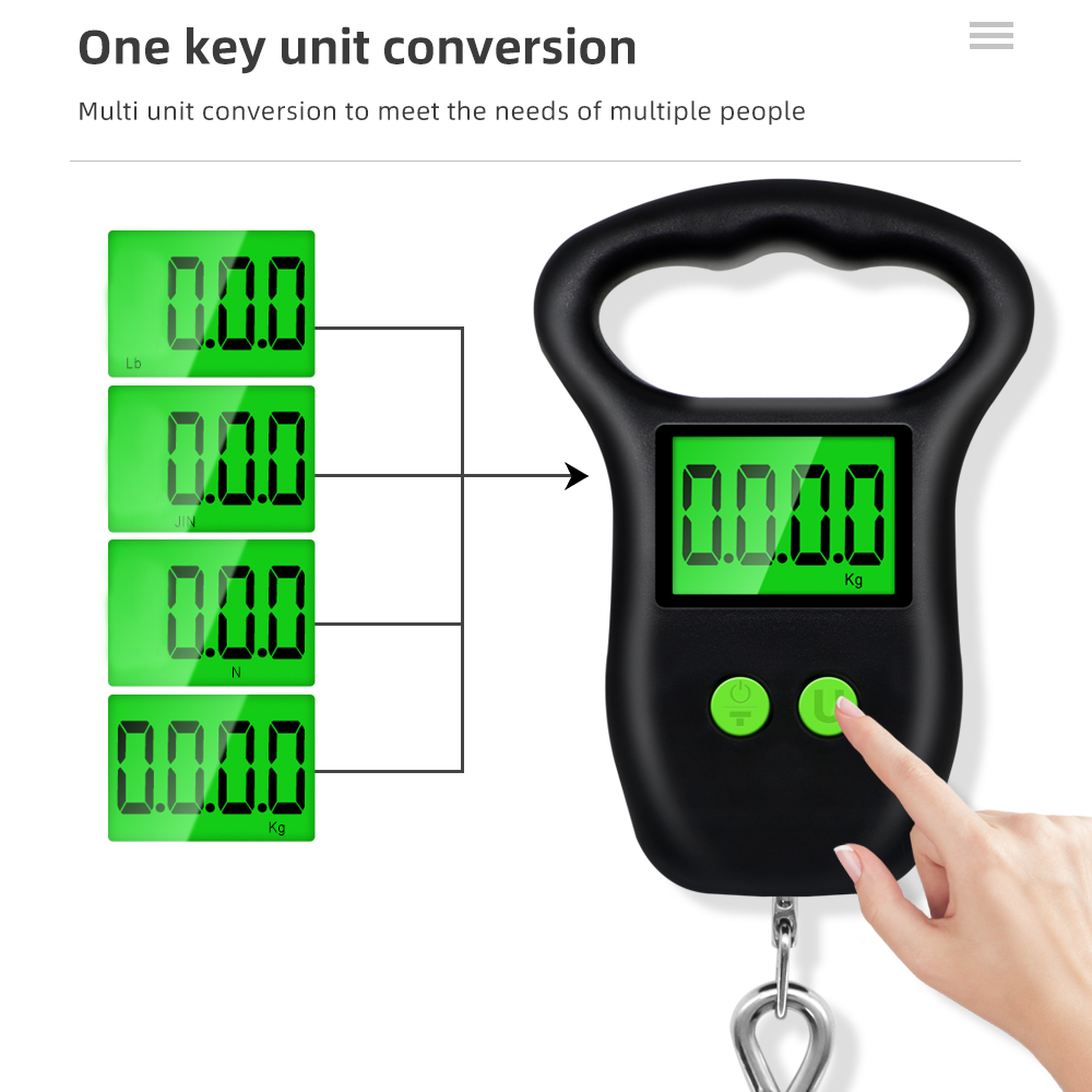 50Kg X 10G Điện Tử Treo Cân  - đánh giá và giá Luggage Scale Hanging