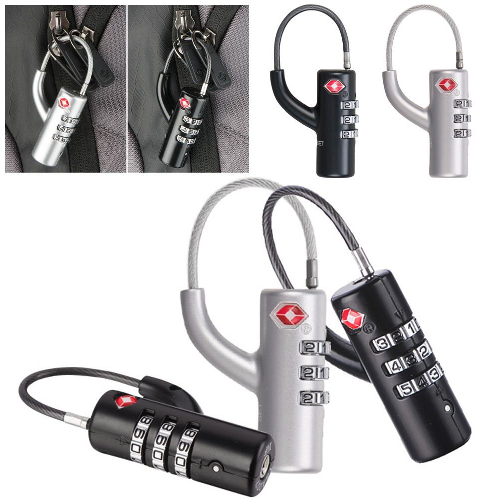 Waterproof Small Padlock Porta - đánh giá và giá Cable Lock Combination