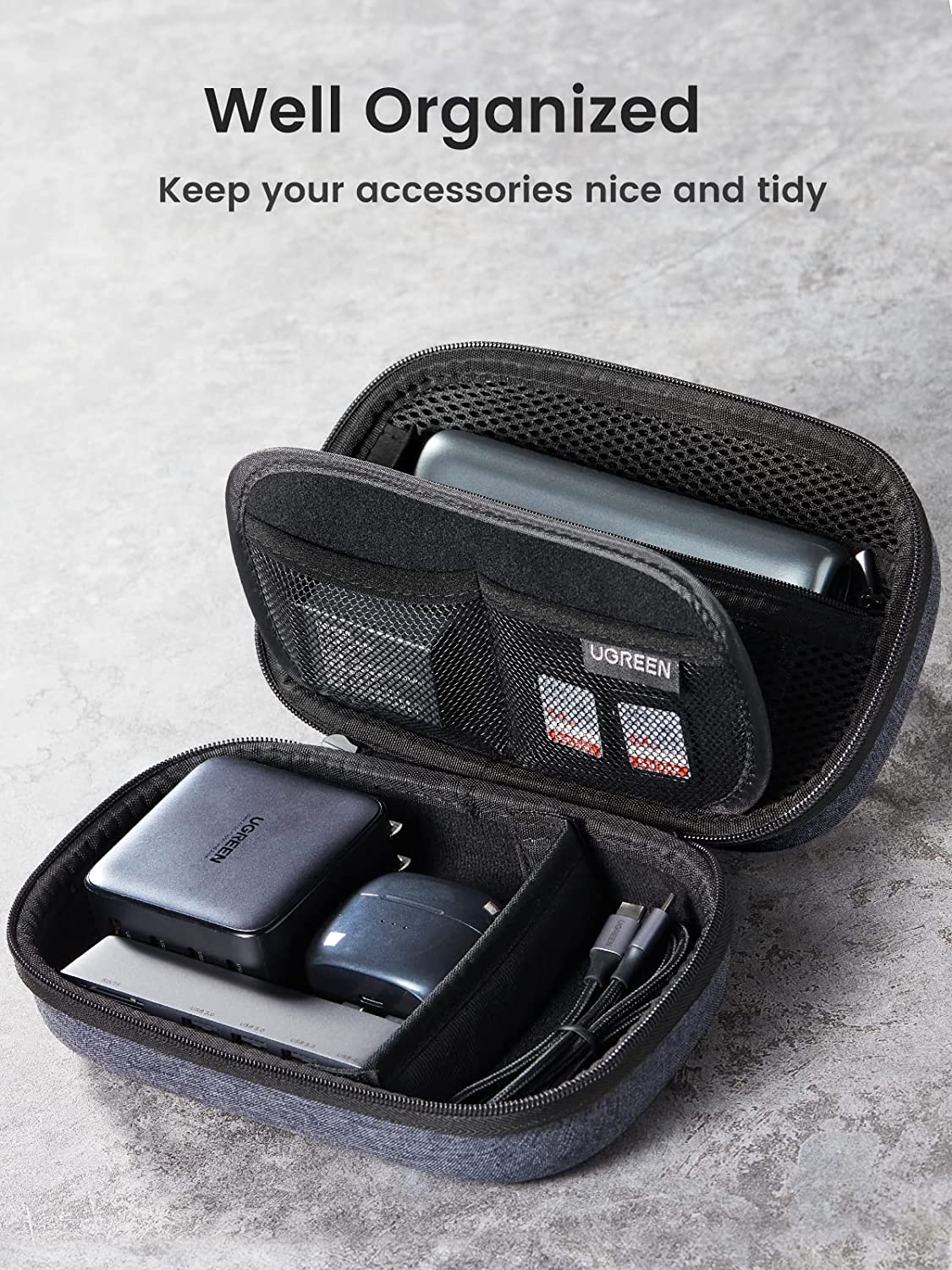 UGREEN Electronics Travel Orga - đánh giá và giá Travel Accessories Organizer Case