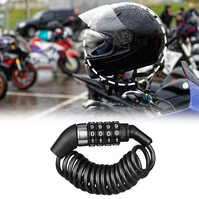 Motorcycle Bicycle Anti-Theft  - đánh giá và giá Cable Lock Combination