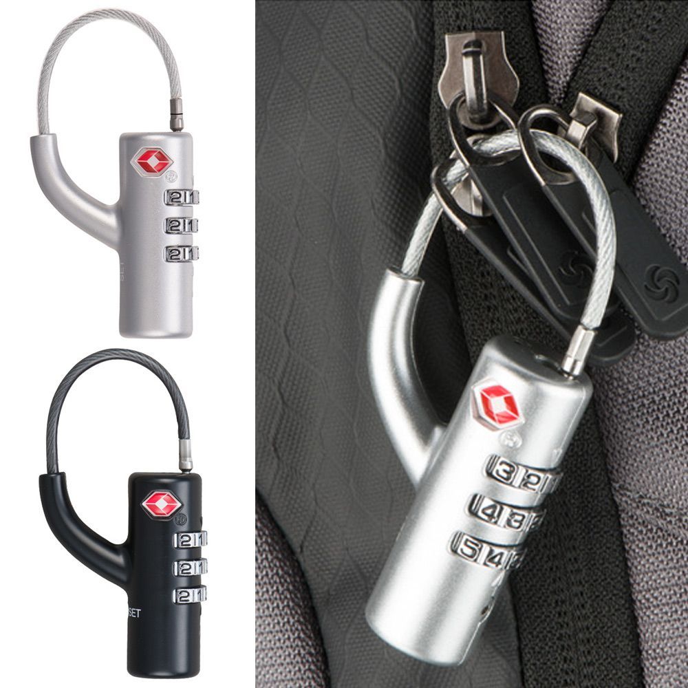 Waterproof Small Padlock Porta - đánh giá và giá Cable Lock Combination