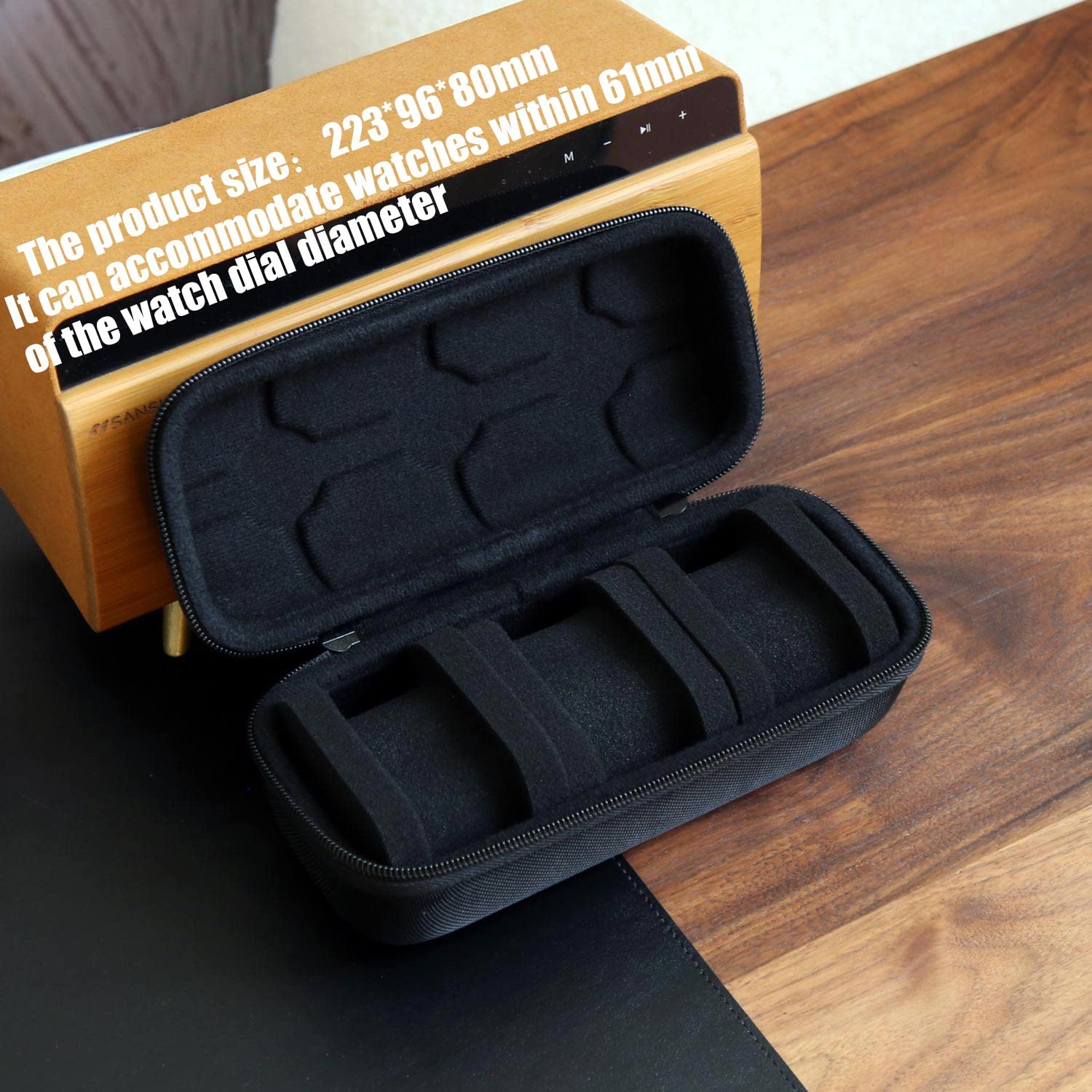 Watch Box Organizer For Men or - đánh giá và giá Travel Accessories Organizer Case
