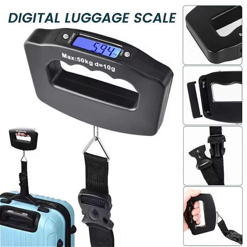 50kg/10g Digital Luggage Scale - đánh giá và giá Luggage Scale Hanging