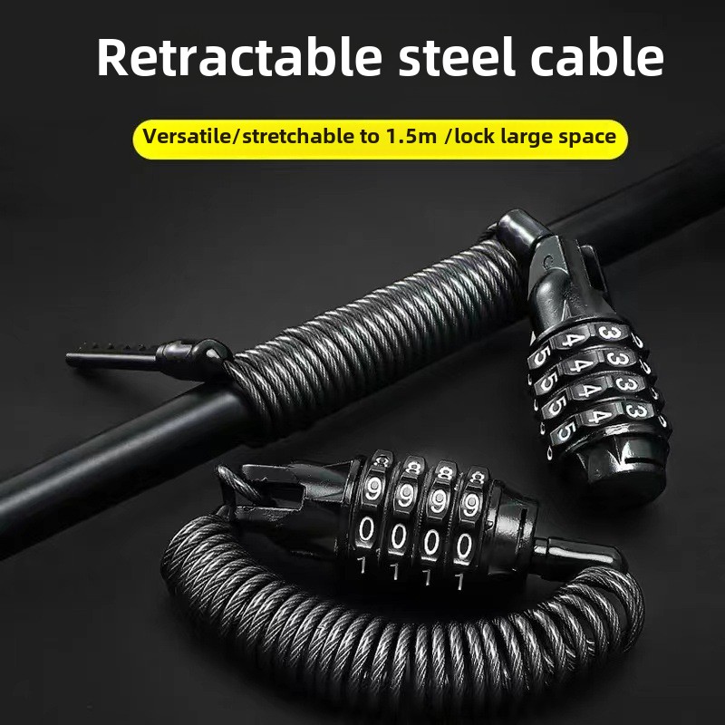 For Motorcycle Bicycle Anti-Th - đánh giá và giá Cable Lock Combination