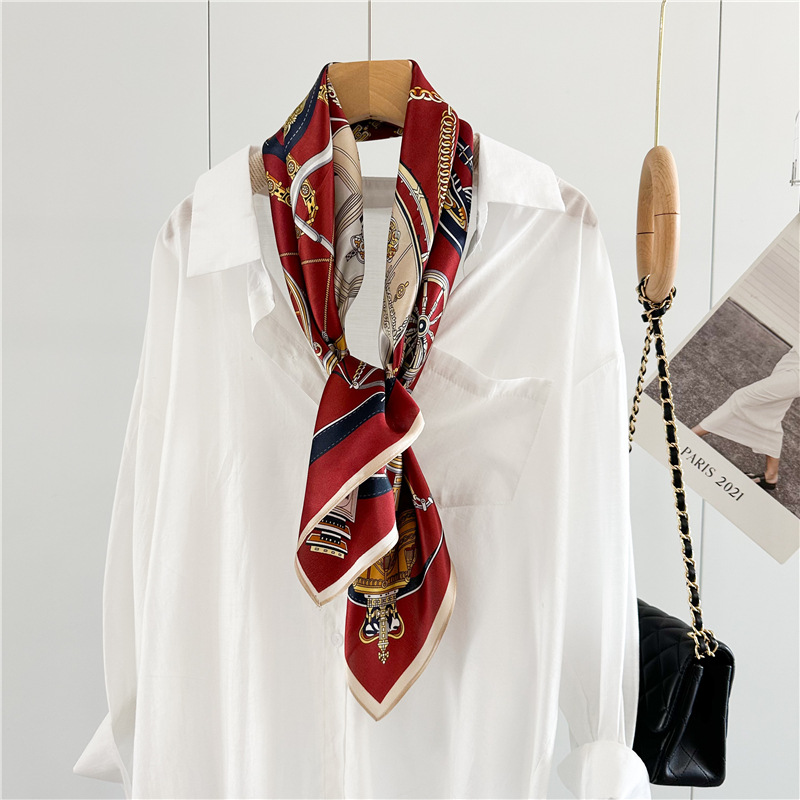 12MM Soft Silk Scarf Women 90C - đánh giá và giá Travel Accessories Gifts For Women