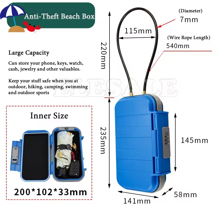 Creative Portable 4-digit Comb - đánh giá và giá Cable Lock Combination