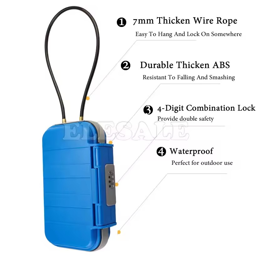 Creative Portable 4-digit Comb - đánh giá và giá Cable Lock Combination