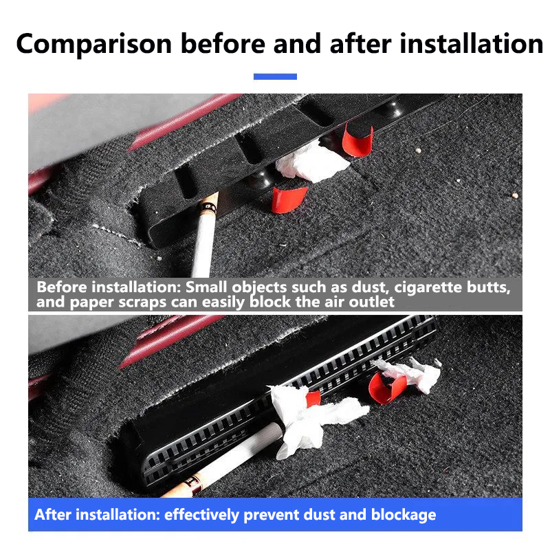 2x Car Under Seat Air Outlet C - đánh giá và giá Travel Accessories Under $5