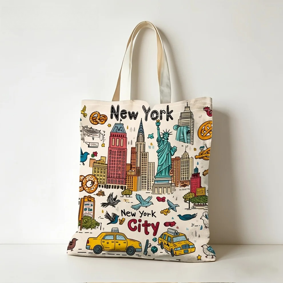 New York City Canvas Tote Bag  - đánh giá và giá Travel Accessories New York