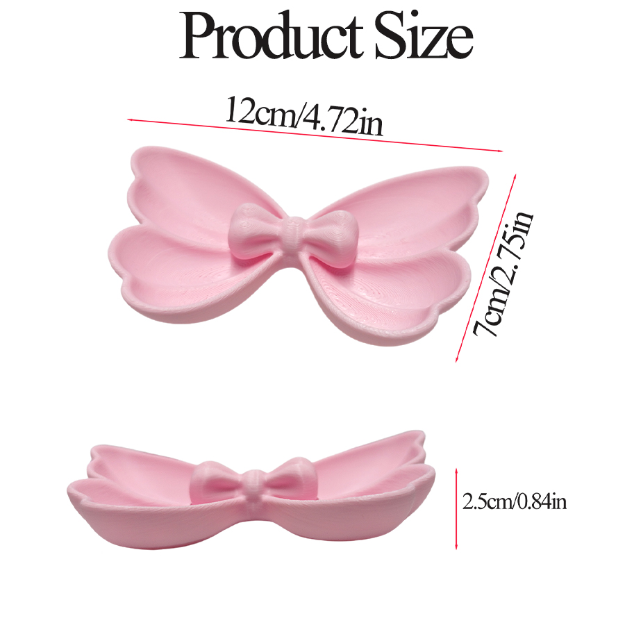 2Pcs Bow-Shaped Daily Jewelry  - đánh giá và giá Travel Accessories Jewelry
