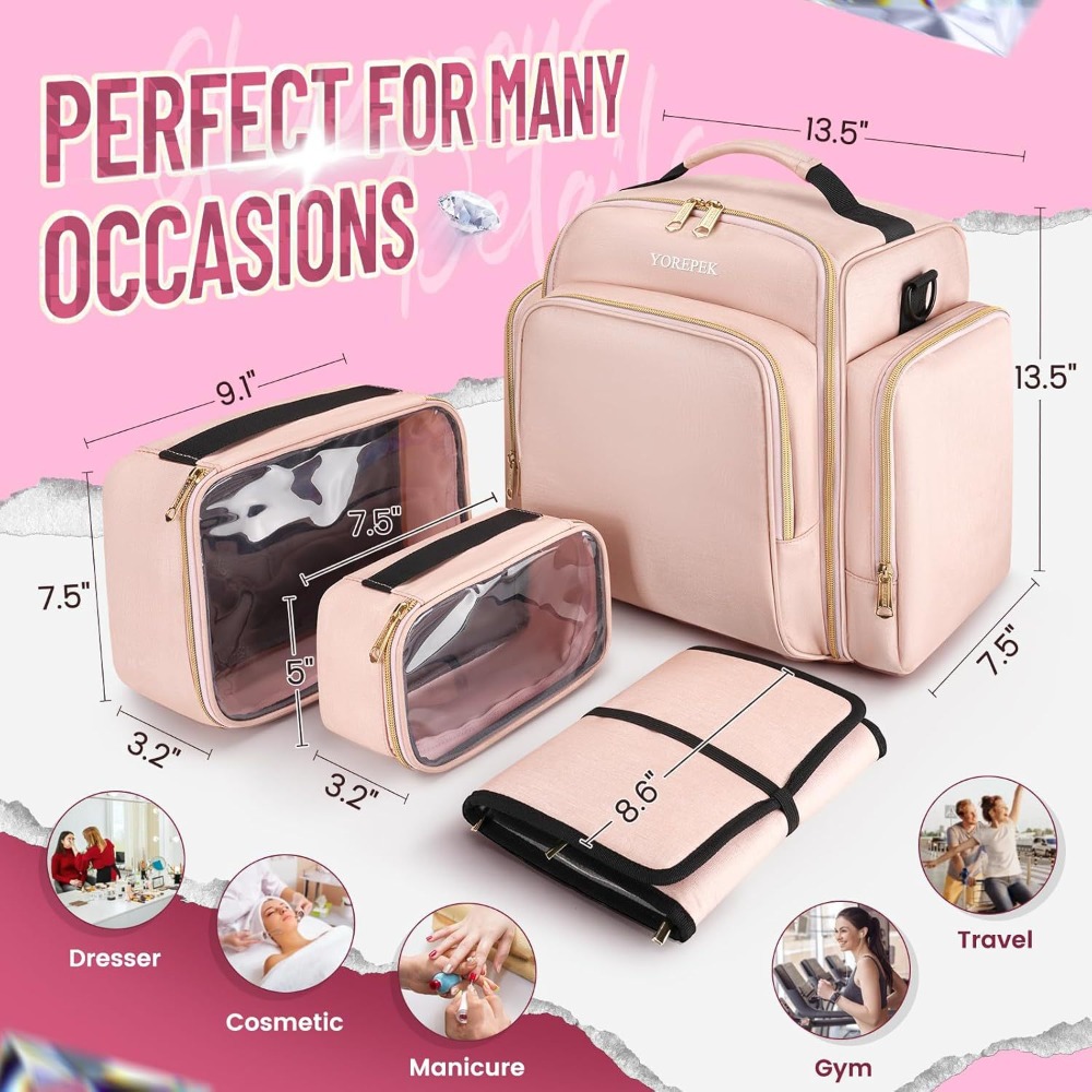 Large Travel Cosmetic Organize - đánh giá và giá Travel Accessories Jewelry