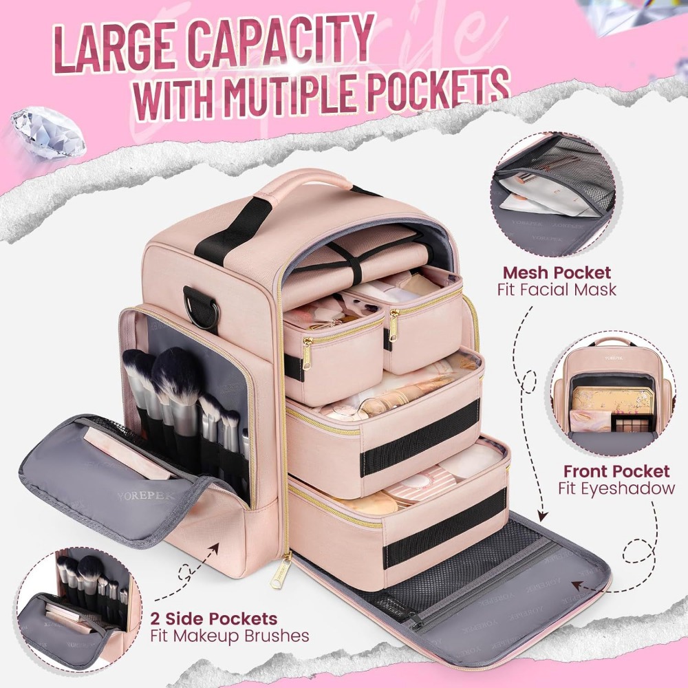 Large Travel Cosmetic Organize - đánh giá và giá Travel Accessories Jewelry