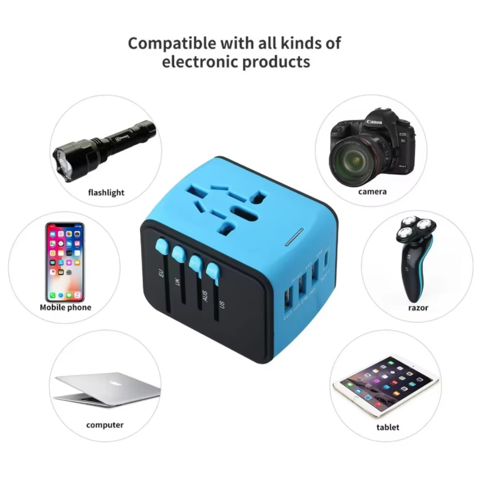 Universal Travel Adapter with  - đánh giá và giá Travel Accessories Europe