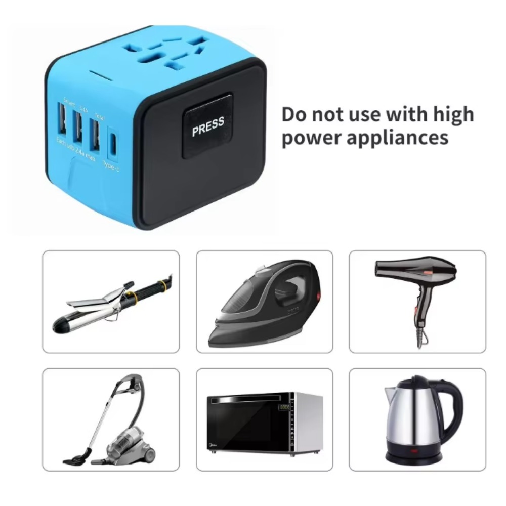 Universal Travel Adapter with  - đánh giá và giá Travel Accessories Europe