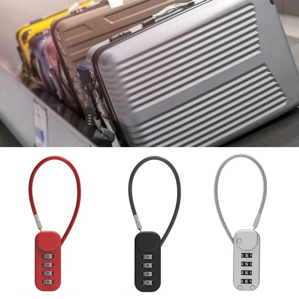 Zinc alloy 4 Digit Password Lo - đánh giá và giá Cable Lock Combination